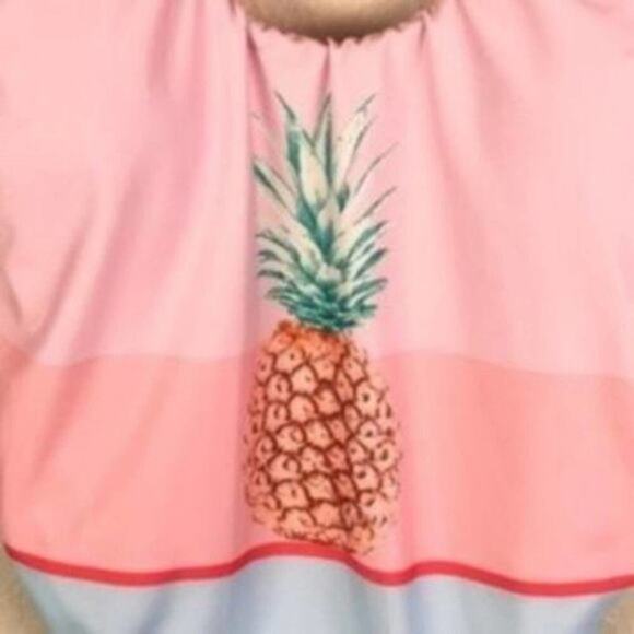 Bikini Lab Pineapple One Piece Swimsuit NWT L - Picture 4 of 11